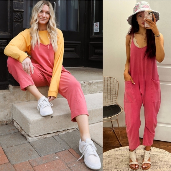 OFFERS New Free People FP Movement Hot Shot Onesie Lovestruck XS Jumpsuit Romper - Picture 9 of 16